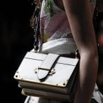 Prada White Cahier Flap Bag - Fall 2016