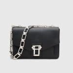 Proenza Schouler Black Hava Chain Shoulder Bag