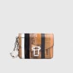 Proenza Schouler Dune Exotic Stripe Hava Clutch Bag