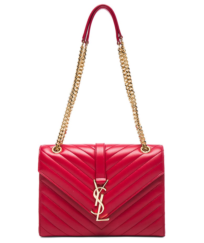 Saint Laurent Medium Monogram Envelope Chain Bag
