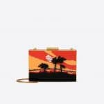 Valentino Orange Hawaiian Couture Minaudiere Bag