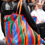 Balenciaga Multicolor Striped Oversized Tote Bag 2 - Fall 2016