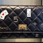 Chanel Black Lucky Charms Casino 2.55 Reissue Wallet On Chain Bag
