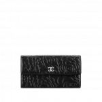 Chanel Camellia Flap Wallet