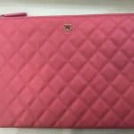 Chanel Fuchsia Casino Beauty CC O-Case Medium Bag