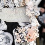 Chanel Grey/Beige Floral Flap Bag 2 - Fall 2016
