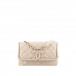 Chanel Light Beige Flap Bag