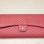 CHANEL Chanel 19 long flap wallet bi fold AP0955