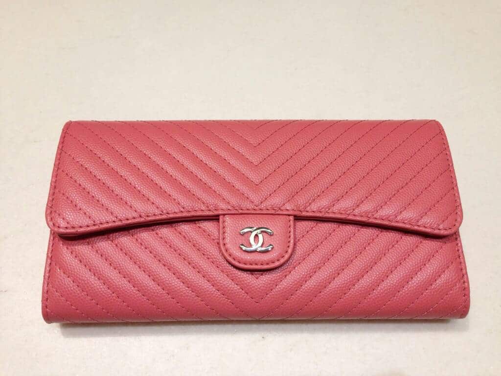 Chanel Classic Long Flap Wallet Caviar Black GHW