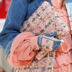 Chanel Pink Tweed Clutch Bag - Fall 2016