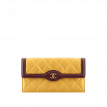 Chanel Two Tone Flap Wallet