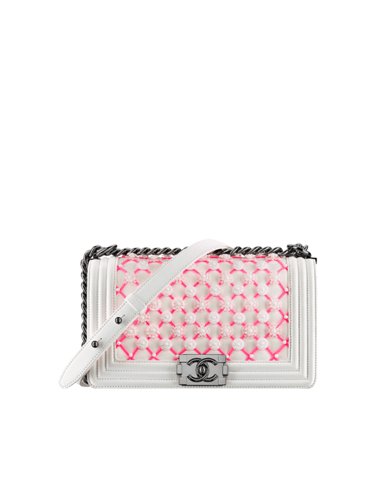 knitted chanel bag