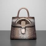 Delvaux Camaieux Tourterelle Wild Beast Brillant Black Edition Bag