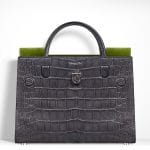 Dior Anthracite Grey Alligator Diorever Bag