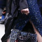 Dior Black Multicolor Embellished Shoulder Bag - Fall 2016