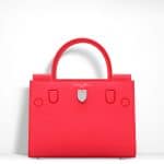 Dior Fluorescent Goji Pink Diorever Mini Bag