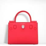 Dior Fluorescent Goji Pink Diorever Mini Bag