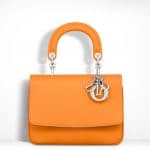 Dior Fluorescent Naranja Be Dior Flap Mini Bag