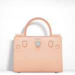 Dior Fluorescent Peach Orange Diorever Mini Bag