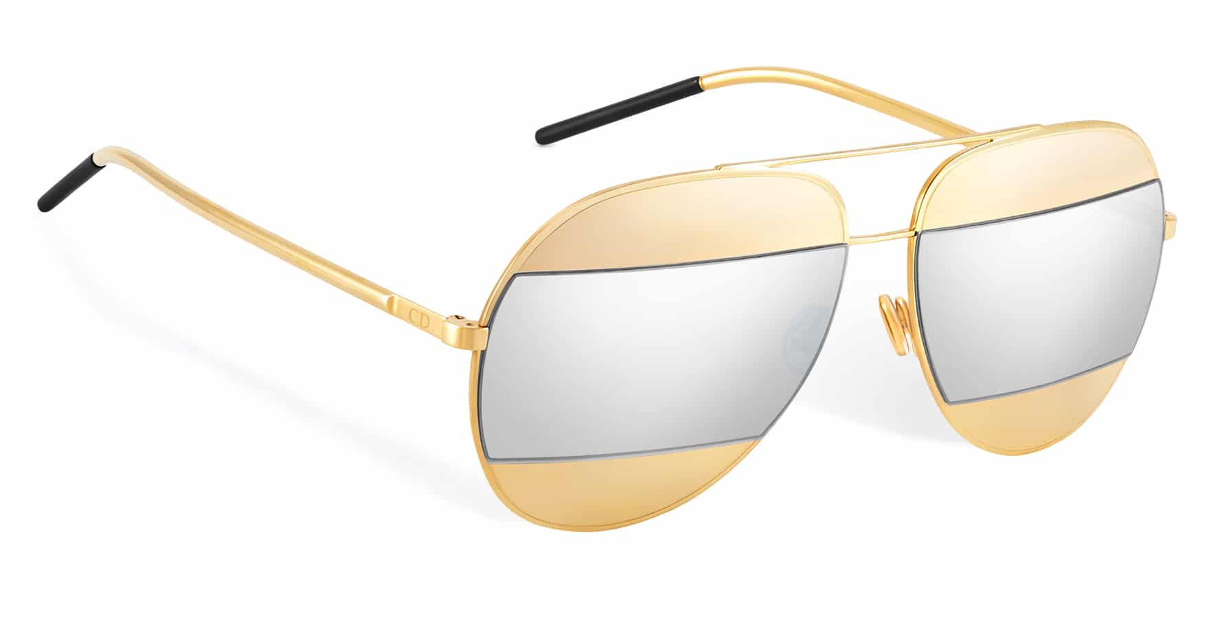 Dior Gold/Silver Split Sunglasses