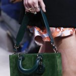 Dior Green Suede Shoulder Bag - Fall 2016