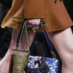 Dior Olive Cannage Pouch and Embellished Shoulder Bags - Fall 2016