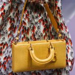 Dior Yellow Lizard Shoulder Bag - Fall 2016