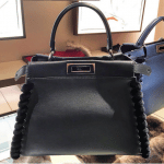 Fendi Black Fashion Show Peekaboo Mini Bag 2