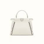 Fendi Ecru Fashion Show Peekaboo Mini Bag