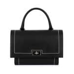 Givenchy Black Shark with Chain Detail Small Bag