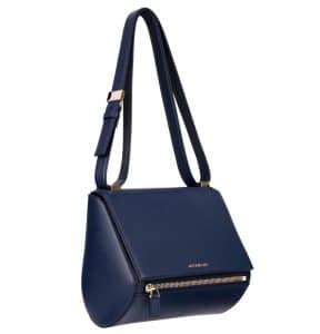 Givenchy Navy Pandora Box Medium Bag