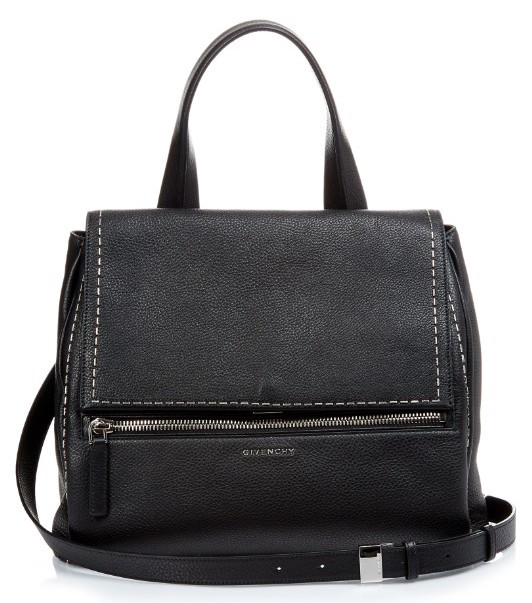 Givenchy Pandora Pure Medium Staple-Embellished Leather Bag