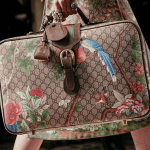 Gucci Tian GG Supreme Suitcase 2