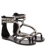 Guiseppe Zanotti Samantha Flat Sandals 1