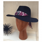 Hermes Black Floppy Hat - Fall 2016