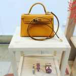 Hermes Yellow Mini Kelly Bag - Fall 2016