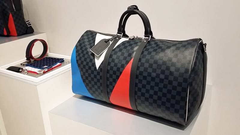 LOUIS VUITTON Damier Cobalt America's Cup Regatta Poche Documents Port –