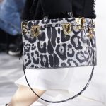Louis Vuitton Black/White Leopard Print Trunk Bag - Fall 2016