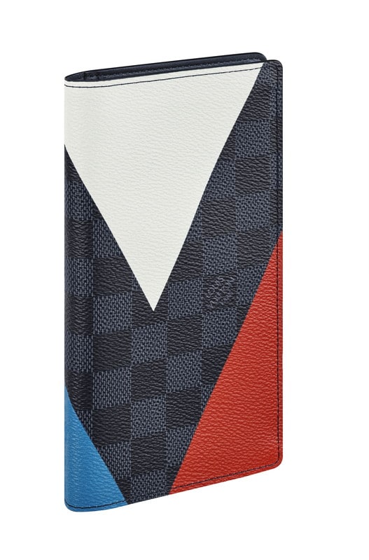 LOUIS VUITTON Damier Cobalt Regatta Slender Wallet 178187