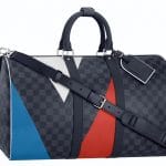 Louis Vuitton Damier Cobalt Regatta Keepall Bag