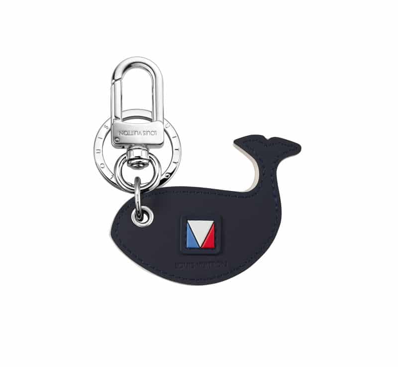 Louis Vuitton c.1995 America's Cup Red Whale Motif Lock Keys Ltd
