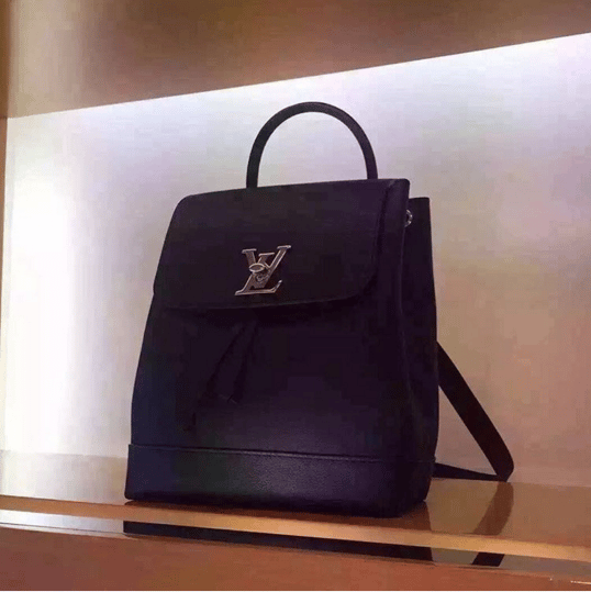 Louis Vuitton Noir Lockme Backpack Bag