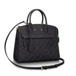 Louis Vuitton Noir Monogram Empreinte Pont Neuf MM Bag