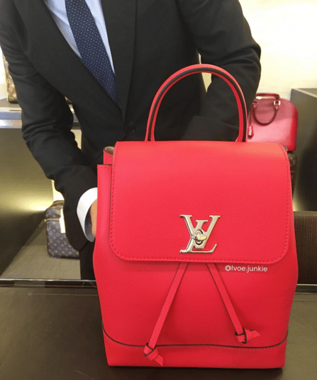 Louis Vuitton Poppy Lockme Backpack Bag 1