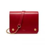 Mulberry Scarlet Crossboarded Calf Clifton Bag
