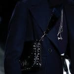Valentino Black Patent Rockstud Mini Flap Bag - Fall 2016