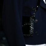 Valentino Black Rockstud Flap Bag 4 - Fall 2016