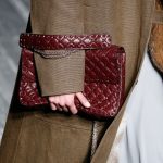 Valentino Burgundy Rockstud Flap Bag - Fall 2016