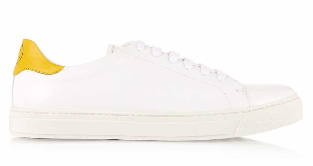 Anya Hindmarch Wink Tennis Leather Trainers