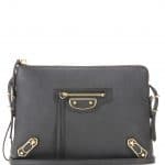 Balenciaga Black Metallic Edge C5 Papier Shoulder Bag